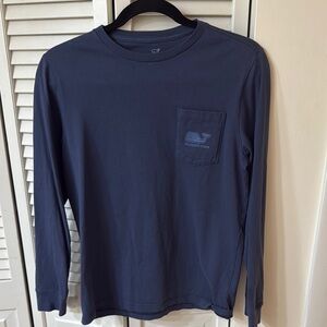Vineyard Vines Blue Long Sleeve Tee